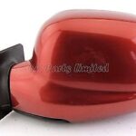 Daewoo Tacuma KLAU U100 (00-05) Left Side Electric Heated Door Mirror Red