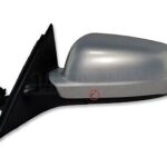 VW Passat B5 (1996-2003) Left Side Electric Heated Door Mirror Met Satin Silver