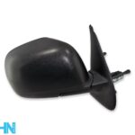 Nissan Micra K12 Facelift 09-10 Right Side Manual Door Mirror Matt Black Grained