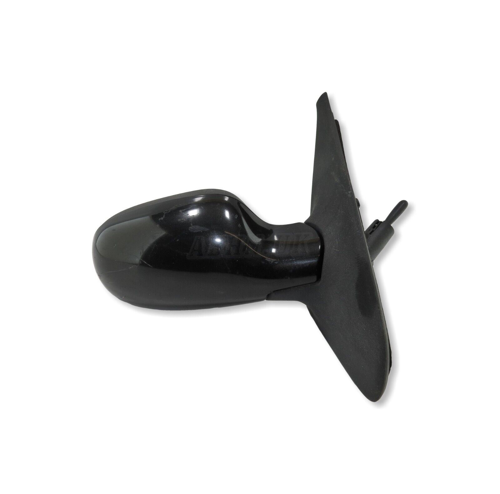 Renault Clio-II MK2 /01-06 Right Side Manual Door Mirror Metallic Black 12343030 Main Image Renault Clio-II MK2 /01-06 Right Side Manual Door Mirror Metallic Black 12343030 - Image 1