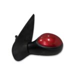 Peugeot 206 02-09 Left Side Manual Heated Door Mirror Temperature 96480979XT Red