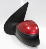 Peugeot 206 02-09 Left Side Manual Heated Door Mirror Temperature 96480979XT Red - Image 5