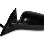 VW Passat B5 (1996-2003) Left Side Electric Heated Door Mirror in Magic Black