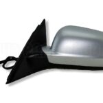 VW Passat B5 (1996-2003) Left Side Electric Heated Door Mirror in Met Silver