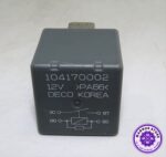 Genuine Chevrolet Aveo 4-Blade Multiuse Grey Relay 104170002 Deco Korea 12V 50A - Image 4