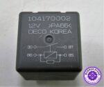 Genuine Chevrolet Aveo 4-Blade Multiuse Grey Relay 104170002 Deco Korea 12V 50A - Image 8