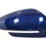 11B857538 VW ID.4 ID.5 Electric LHD Right Side Wing Mirror Cover Blue Dusk Metal