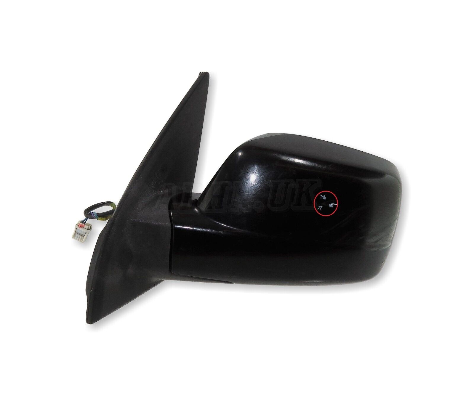Nissan X-Trail T30 (2001 - 2007) Left Side Electric Door Mirror Black 3-Wires Main Image Nissan X-Trail T30 (2001 - 2007) Left Side Electric Door Mirror Black 3-Wires - Image 1