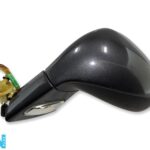 Peugeot 308 SW CC 07-13 Left Side Electric Heated Door Mirror 6-Wires Shark Grey