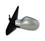Renault Clio-II MK2 /01-06 Left Side Manual Door Mirror Gris Boreal (Silver) 632