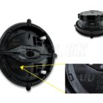 Jaguar 08- 23 8-Pin Passenger Door Mirror Motor Drive Unit With Memory Actuator