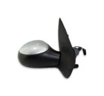Peugeot 206 (02-09) Right Side Manual + Heated Door Mirror Met Silver 96480973XT