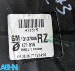 Vauxhall Zafira-B (05-09) Left Side Electric Door Mirror 13137806 RZ Met Black - Image 8