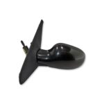 Renault Clio II MK2 (2001-2006) Left Side Manual Adjustable Door Mirror MetBlack