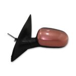 Vauxhall (Opel) Corsa C (00-06) Left Side Manual Door Mirror Metallic Salmon Red