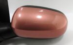 Vauxhall (Opel) Corsa C (00-06) Left Side Manual Door Mirror Metallic Salmon Red - Image 3