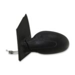 Smart Fortwo MK1 450 /98-07 Left Side Manual Adjustable Door Mirror Matte Black