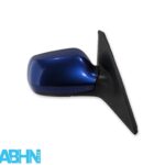 Mazda 3 MK1 BK 03-09 Right Side Electric Heated Door Mirror Aurora Blue No Glass