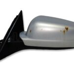 VW Passat B5 (1996-2003) Left Side Electric Heated Door Mirror Satin Silver