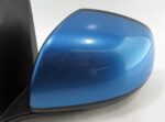 Suzuki Alto MK7 Nissan Pixo (09 - 14) Left Side Manual Door Mirror Metallic Blue - Image 8