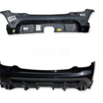 Mini Mini JCW Cooper S F56 F57 LCi2 Complete Rear Bumper Midnight Black 4 PDC/