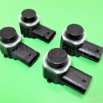 4x SEAT LEON IBIZA ALTEA FRONT REAR PDC PARKING-SENSORS+RUBBER-RINGS 4H0919275