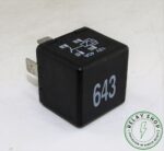 Genuine Audi A3 A1 A4 (13-21) Black-643 4-Pin Multiuse Relay 8K0951253 OMP Italy - Image 2