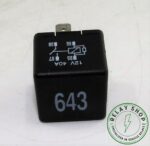 Genuine Audi A3 A1 A4 (13-21) Black-643 4-Pin Multiuse Relay 8K0951253 OMP Italy - Image 4