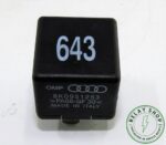 Genuine Audi A3 A1 A4 (13-21) Black-643 4-Pin Multiuse Relay 8K0951253 OMP Italy - Image 10