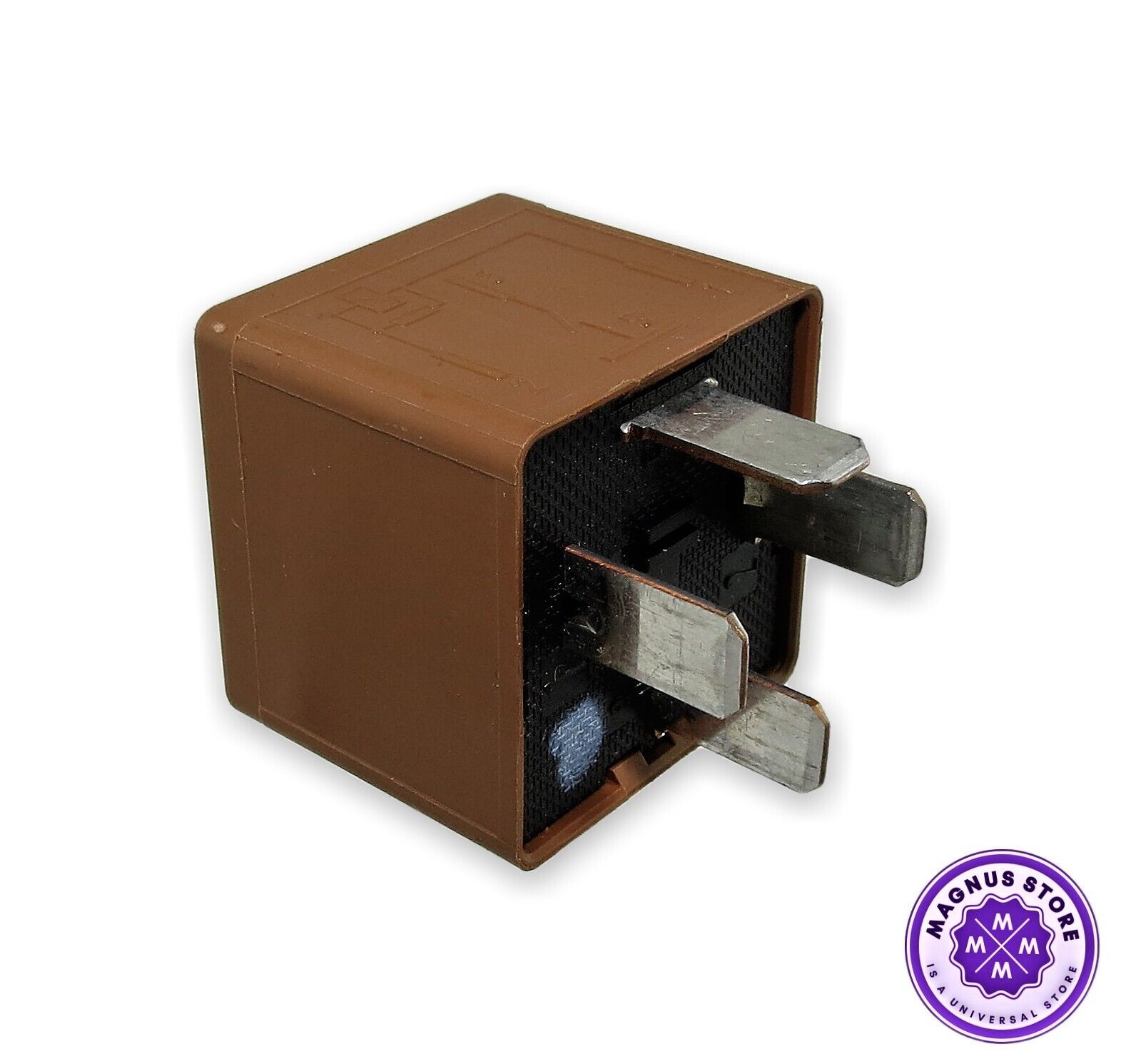 Jaguar (95- 08) XJ XK Multiuse 4-Pin Brown Relay LJA6703AA V23136-B1-X21 40A 12V Main Image Jaguar (95- 08) XJ XK Multiuse 4-Pin Brown Relay LJA6703AA V23136-B1-X21 40A 12V - Image 1