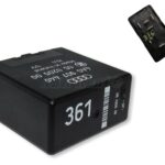 Audi VW Seat Black 361 Folding Mirrors Control Relay 4A0907440 05020500 KL0