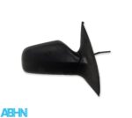 Vauxhall Astra G MK4 (98-05) Right Side Manual Door Mirror Matte Black Grained