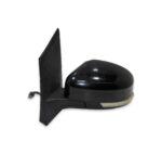 Ford Focus-II MK2 Facelift (08-12) Left Side Electric Door Mirror Metallic Black