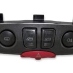 735359889 Fiat Punto Genuine Hazzard Fog Light Mode Electric Window Switch Panel