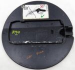 Ford Focus II 08-12 Hatch Fuel-in Flap Cover 8M51-A405A02-AA 3/5DR Panther Black - Image 2