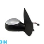 Peugeot 206 /04-09 Right Side Electric Heated Door Mirror 96480961XT Met Silver