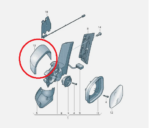 2K5857528B VW Caddy 4 Genuine Right RH Side Wing Mirror Cover Candy White B9A 1 - Image 3