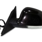 VW Passat B5.5 (2003-2005) Left Side Electric Heated Door Mirror Brown-Purple