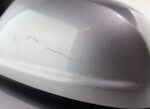 Vauxhall Astra-H MK5 Facelift (09-11) 5-Dr Left Side Manual Door Mirror Silver - Image 4