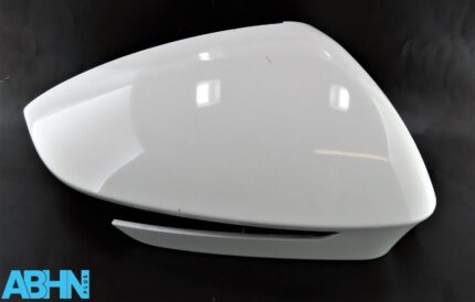 11B.857.538 VW ID.4 ID.5 Genuine Right Side Wing Mirror Cap Cover Gloss White 7