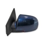 Kia Carens II MK2 (02 - 06) Left Side Electric+ Heated Door Mirror Metallic Blue