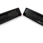 Jaguar XF X260 Genuine Pair Right Left Genuine Wing Fender Vent Grill Trim Black
