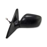 Toyota Avensis T22 MK1 97-03 Left Side Electric Door Mirror Matte Black No Glass