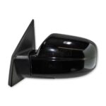 Hyundai Tucson JM (2004 - 2010) Left Side Electric Heated Door Mirror Met Black
