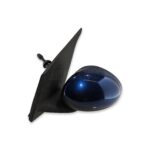 Toyota Aygo Citroen C1 107 Mk1 /05-14 Left Side Manual Wing Mirror Met Dark Blue