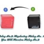 827-Renault 4-Pin Pink (Replacement) Relay 8200338692 Tyco V23136-B1-X74 12V 40A