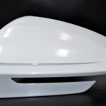 5LC857537 Skoda Enyaq Electric LHD Left Side Wing Mirror Cover Moon White Met