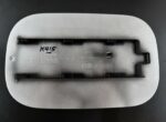 Land Rover Discovery 3 III L319 /04-19 Fuel Flap Cover BPA780070 Metallic Silver - Image 5