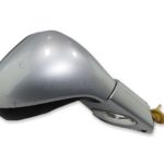 Peugeot 308 SW CC 07-13 Right Side Electric Heated Door Mirror 8-Wire Met Silver