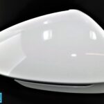 11B.857.538 VW ID.4 ID.5 Genuine Right Side Wing Mirror Cap Cover Gloss White 8